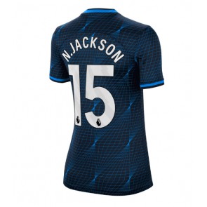 Chelsea Nicolas Jackson #15 Bortatröja Dam 2023-24 Kortärmad